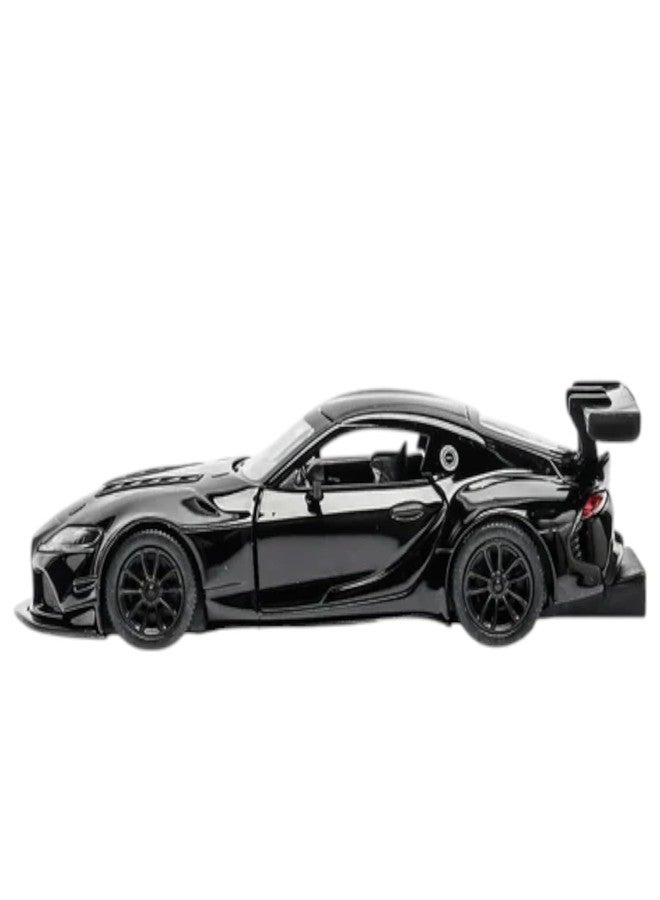 Mayatra's Kins Mart Toyota GR Supra Racing Concept 1:36 Scale Diecast Sports Car Model (GR-Supra-Black) - Image 4
